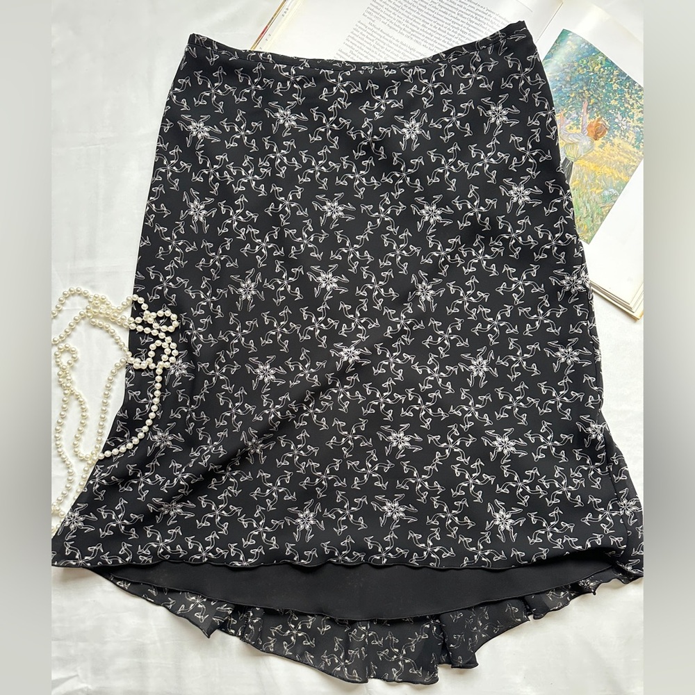 Y2K Tribal Midi skirt